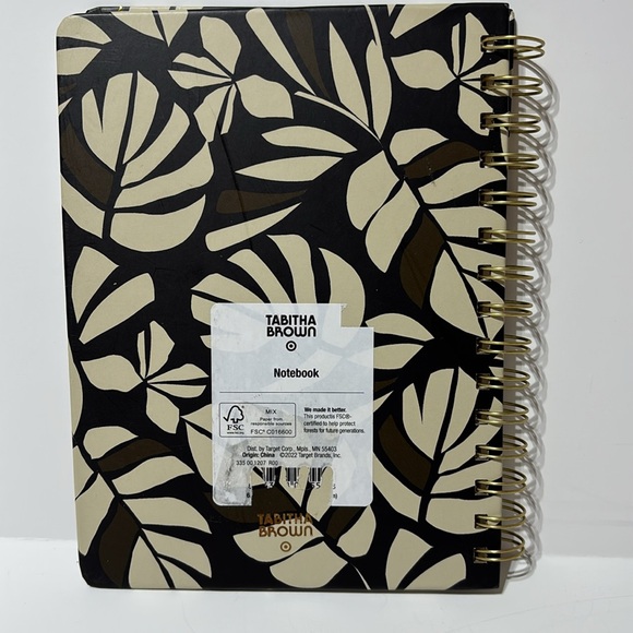 Tabitha Brown LIMITED EDITION Hardcover Spiral Notebook - Picture 12 of 13